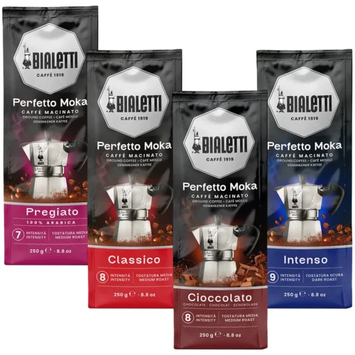 Bialetti Koffie proefpakket met Cioccolato 4 x 250 gram