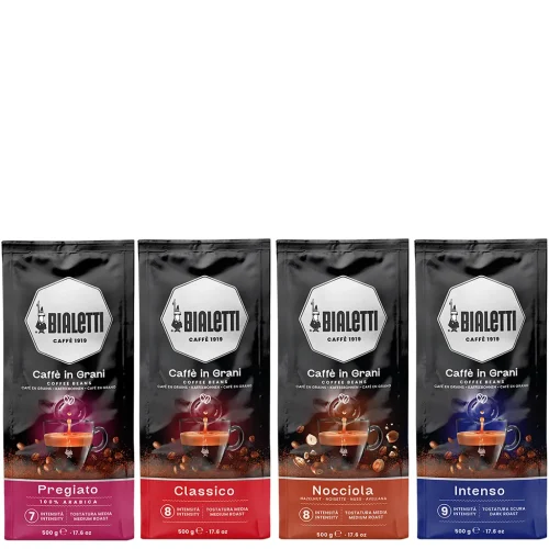Bialetti Koffiebonen Proefpakket 4 x 500 gram