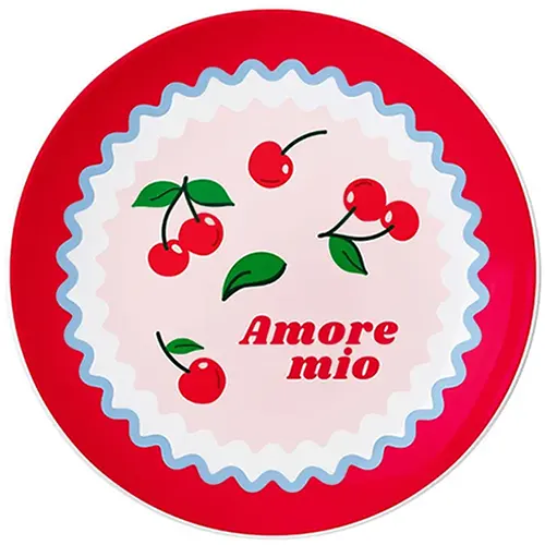 Bialetti Mercato Della Frutta Dessertbord Amarena 20cm